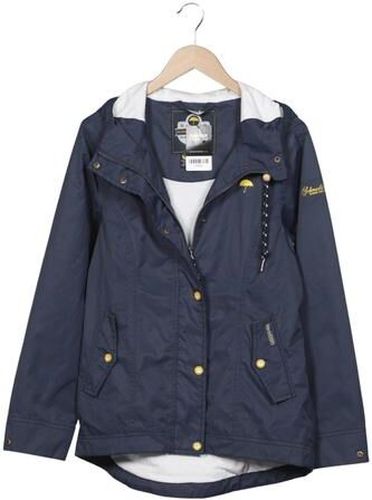 Damen Jacke, marineblau, Gr. L, Baumwolle, Synthetik - Second Hand - Schmuddelwedda - Modalova