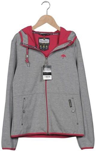 Damen Jacke, grau, Gr. L, Synthetik, Viskose - Second Hand - Schmuddelwedda - Modalova