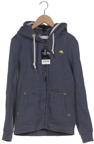 Damen Kapuzenpullover, marineblau, Gr. S, Elasthan, Baumwolle, Synthetik - Second Hand - Schmuddelwedda - Modalova