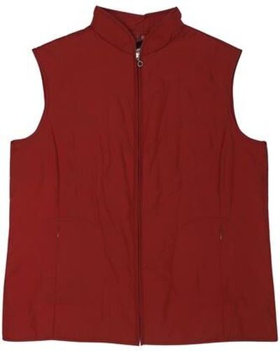 Samoon by Gerry Damen Weste, rot, Gr. EU 46, Synthetik - Second Hand - Weber - Modalova