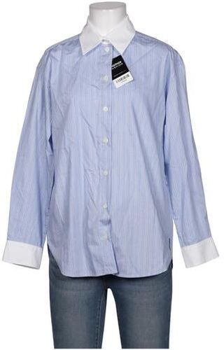 Damen Bluse, hellblau, Gr. EU 36, Baumwolle - Second Hand - Sandro - Modalova