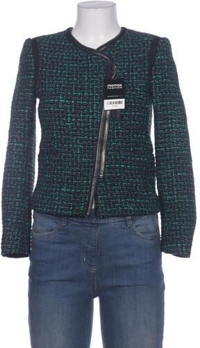 Damen Blazer, schwarz, Gr. EU 36, Synthetik, Wolle, Viskose - Second Hand - Sandro - Modalova