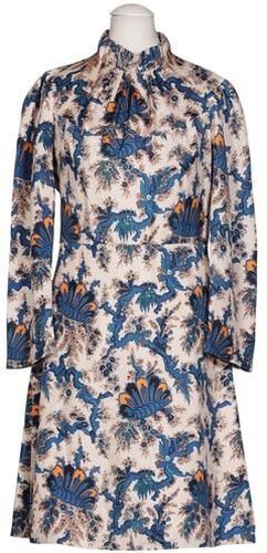 Damen Kleid, mehrfarbig, Gr. EU 34 (F 36), Seide, Synthetik - Second Hand - Sandro - Modalova