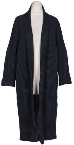 Damen Strickjacke, marineblau, Gr. S, Baumwolle, Synthetik - Second Hand - Selected - Modalova