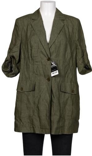 Damen Blazer, grün, Gr. EU 42, Leinen - Second Hand - Selection by Ulla Popken - Modalova