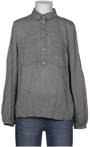 Damen Bluse, grau, Gr. EU 36, Baumwolle, Lyocell - Second Hand - SET - Modalova