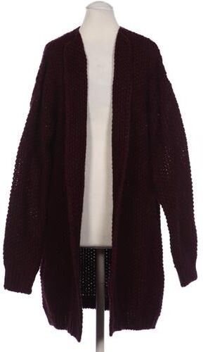 Damen Strickjacke, bordeaux, Gr. EU 34, Alpaka, Synthetik, Wolle, Viskose - Second Hand - SET - Modalova
