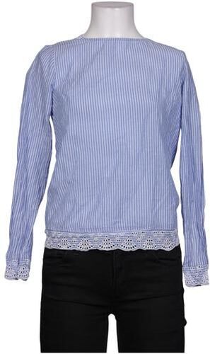 Sezane Damen Bluse, hellblau, Gr. EU 34 (F 36), Baumwolle - Second Hand - Sézane - Modalova