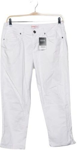 Damen Jeans, weiß, Gr. EU 42, Elasthan, Baumwolle - Second Hand - Sheego - Modalova