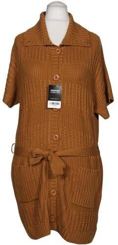 Damen Strickjacke, braun, Gr. EU 40, Synthetik - Second Hand - Sheego - Modalova