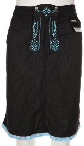 Damen Rock, grau, Gr. W43, Elasthan - Second Hand - Sheego - Modalova