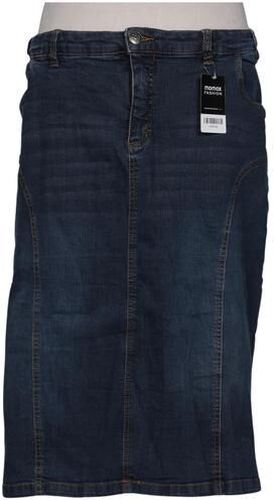 Damen Rock, blau, Gr. EU 54, Elasthan, Baumwolle - Second Hand - Sheego - Modalova
