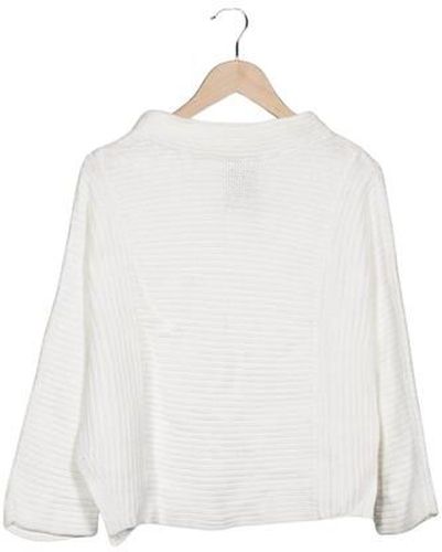 Damen Pullover, weiß, Gr. EU 38, Baumwolle - Second Hand - someday. - Modalova