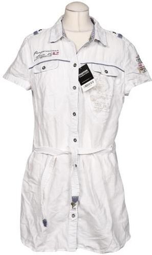 Damen Bluse, weiß, Gr. EU 38, Baumwolle, Leinen - Second Hand - Soccx - Modalova