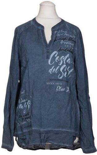 Damen Bluse, blau, Gr. EU 36, Viskose - Second Hand - Soccx - Modalova