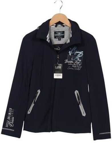 Damen Jacke, marineblau, Gr. EU 36, Elasthan, Baumwolle, Synthetik - Second Hand - Soccx - Modalova