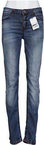 Damen Jeans, blau, Gr. W28 L32, Elasthan, Baumwolle, Synthetik - Second Hand - Soccx - Modalova