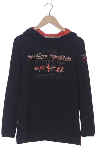 Damen Kapuzenpullover, schwarz, Gr. EU 40, Elasthan, Baumwolle - Second Hand - Soccx - Modalova