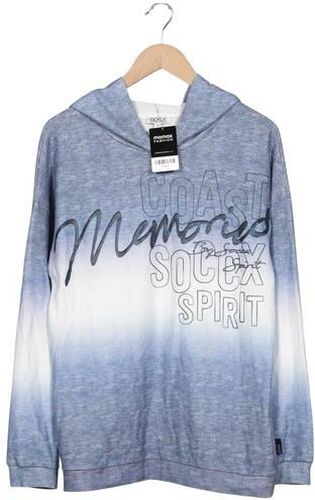 Damen Kapuzenpullover, blau, Gr. EU 40, Elasthan, Synthetik, Viskose - Second Hand - Soccx - Modalova
