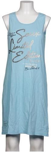 Damen Kleid, hellblau, Gr. EU 42, Baumwolle - Second Hand - Soccx - Modalova