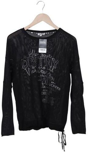 Damen Pullover, schwarz, Gr. EU 38, Baumwolle, Viskose - Second Hand - Soccx - Modalova