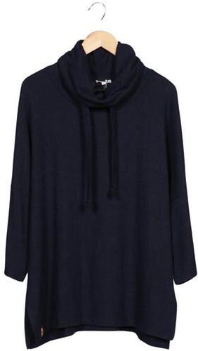 Damen Sweatshirt, marineblau, Gr. EU 46, Elasthan, Synthetik, Viskose - Second Hand - Soccx - Modalova