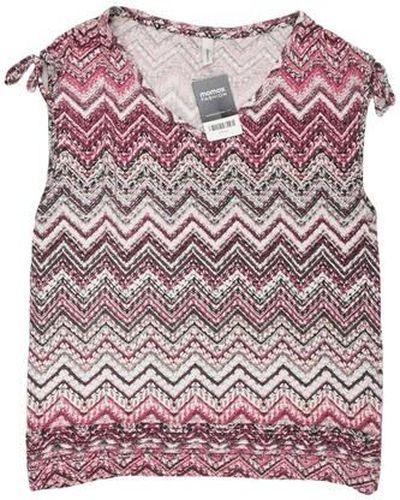 Damen Top, bordeaux, Gr. L, Elasthan, Viskose - Second Hand - Soyaconcept - Modalova