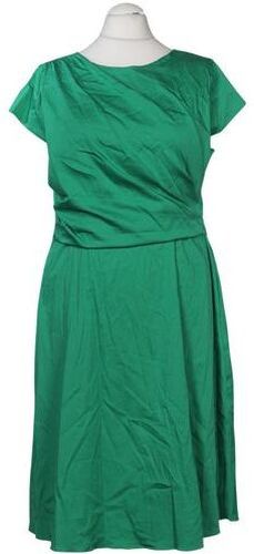 Damen Kleid, grün, Gr. EU 46, Elasthan, Baumwolle, Synthetik - Second Hand - Swing - Modalova