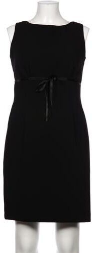 Damen Kleid, schwarz, Gr. EU 42, Synthetik - Second Hand - Swing - Modalova