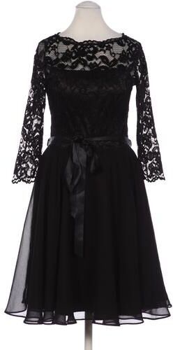 Damen Kleid, schwarz, Gr. EU 36, Elasthan, Synthetik - Second Hand - Swing - Modalova