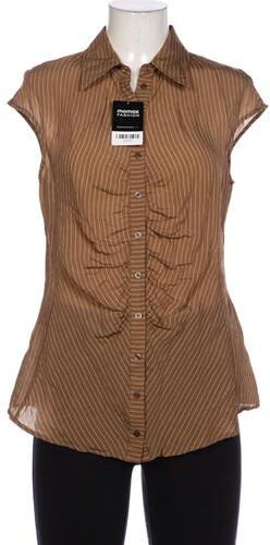 Damen Bluse, braun, Gr. EU 46, Baumwolle, Synthetik - Second Hand - St.Emile - Modalova
