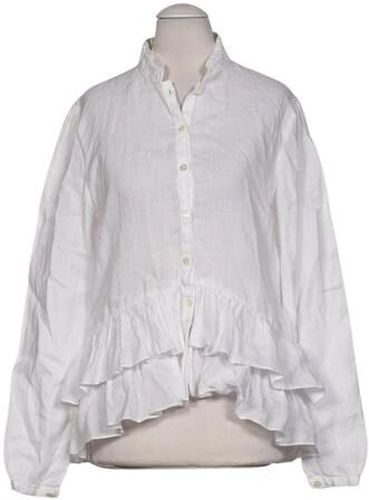 Damen Bluse, weiß, Gr. EU 34, Leinen - Second Hand - Steffen Schraut - Modalova