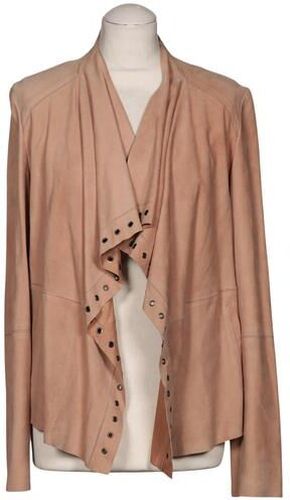 Damen Jacke, beige, Gr. EU 38, Leder - Second Hand - Steffen Schraut - Modalova