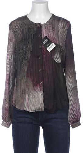 Damen Bluse, schwarz, Gr. EU 38, Synthetik - Second Hand - Steilmann - Modalova