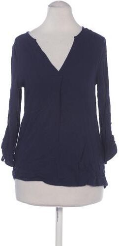 Damen Bluse, marineblau, Gr. S - Second Hand - Stradivarius - Modalova