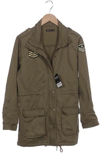 Damen Jacke, grün, Gr. M, Baumwolle - Second Hand - Stradivarius - Modalova