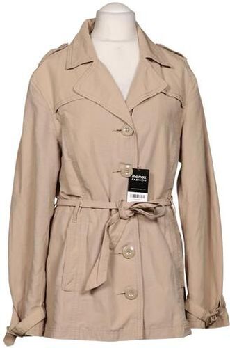 Damen Mantel, beige, Gr. EU 44, Baumwolle, Synthetik - Second Hand - Street One - Modalova