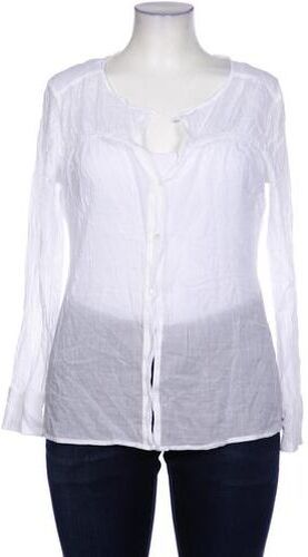 Damen Bluse, weiß, Gr. EU 44, Baumwolle - Second Hand - Strenesse - Modalova