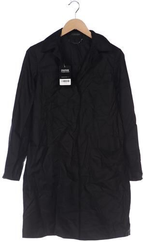 Damen Mantel, schwarz, Gr. EU 40, Synthetik, Viskose - Second Hand - Strenesse - Modalova