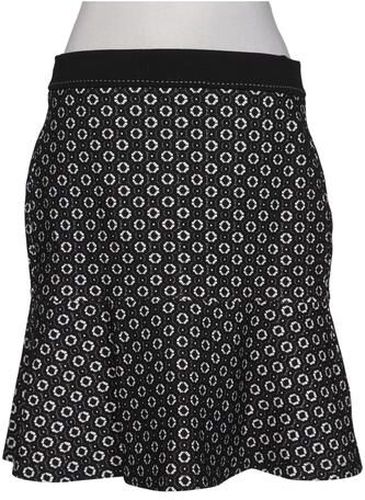 Damen Rock, schwarz, Gr. EU 38, Elasthan, Baumwolle, Synthetik - Second Hand - Strenesse - Modalova