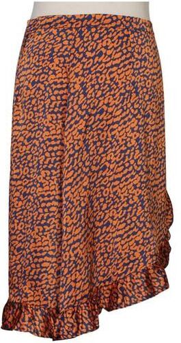 Damen Rock, orange, Gr. EU 46, Synthetik - Second Hand - Studio Untold - Modalova