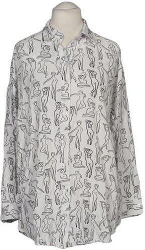 Damen Bluse, weiß, Gr. EU 42, Viskose - Second Hand - Studio Untold - Modalova