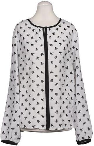 Damen Bluse, weiß, Gr. EU 36, Synthetik - Second Hand - Tamaris - Modalova