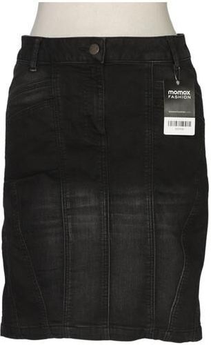 Damen Rock, schwarz, Gr. EU 34, Elasthan, Baumwolle, Synthetik - Second Hand - Tamaris - Modalova