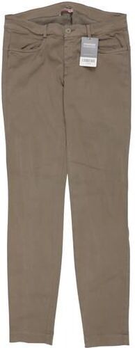 Damen Stoffhose, beige, Gr. EU 32 (IT 38), Baumwolle, Modal - Second Hand - Tandem - Modalova