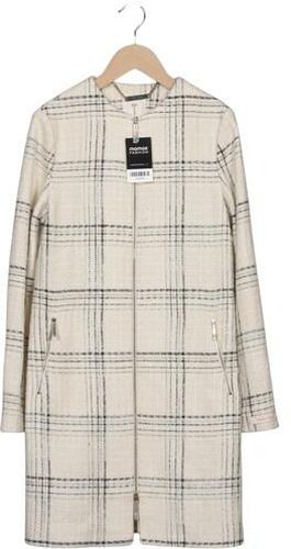 Damen Mantel, cremeweiß, Gr. EU 34 ( 0), Elasthan, Synthetik, Wolle, Viskose - Second Hand - Ted baker - Modalova