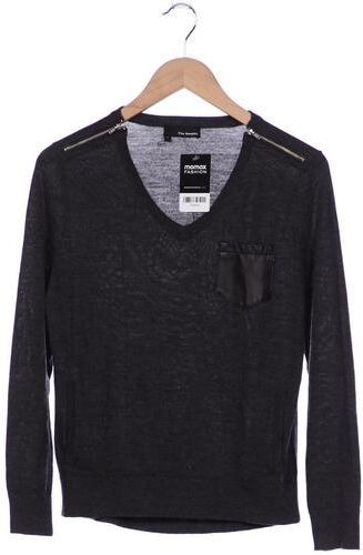 Damen Pullover, grau, Gr. S, Leder, Merino - Second Hand - The kooples - Modalova