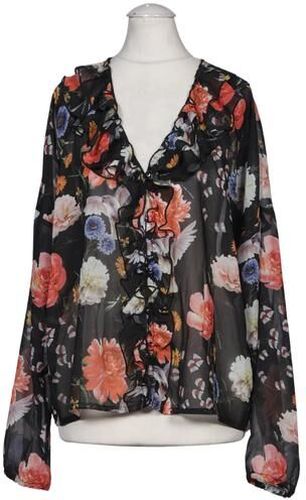 Damen Bluse, schwarz, Gr. M, Synthetik, Viskose - Second Hand - tigha - Modalova