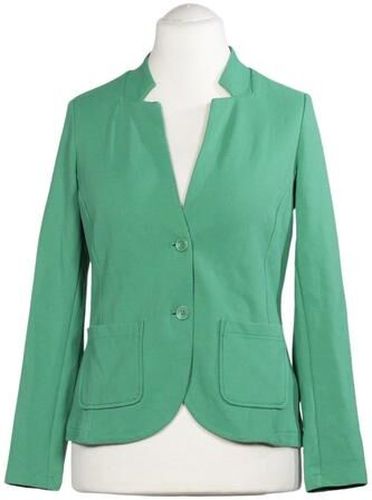Damen Blazer, grün, Gr. M, Elasthan, Baumwolle, Synthetik - Second Hand - Tom tailor - Modalova