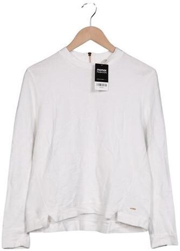 Damen Sweatshirt, weiß, Gr. XS, Baumwolle - Second Hand - Tom Tailor Denim - Modalova